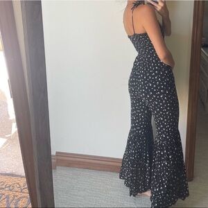 Black Floral Jumpsuit
